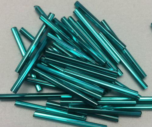 06702191 30Mm Bugle Teal Silverlined 25gms